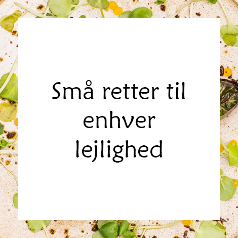 Små retter til enhver lejlighed